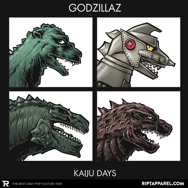 Godzillaz - Kaiju Days Exclusive - Tote Bag - Tote Bag | RIPT Apparel