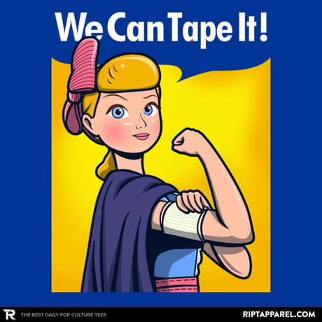 We can tape it!