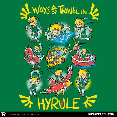 Ways of Travel in Hyrule