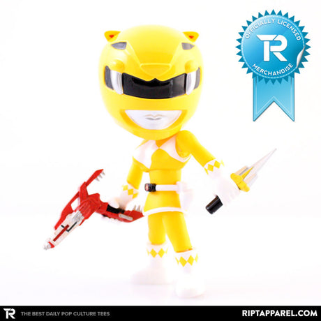 Yellow Ranger 3" Vinyl Figure MMPR Series 01 - Figure