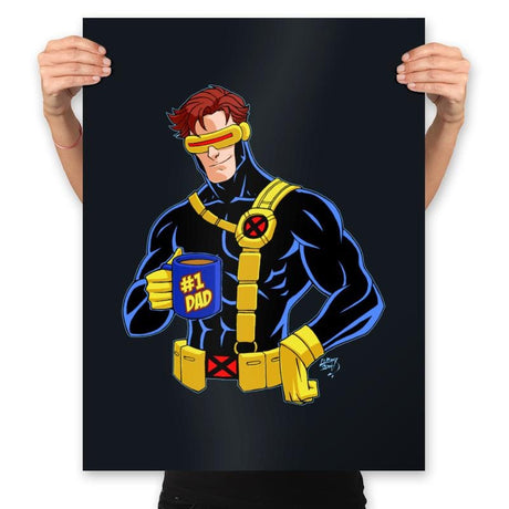 1 Mutant Dad - Prints Posters RIPT Apparel 18x24 / Black