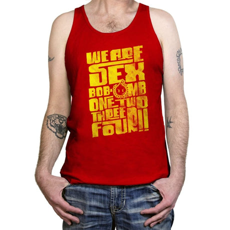 1234 Omb - Tanktop Tanktop RIPT Apparel X-Small / Red