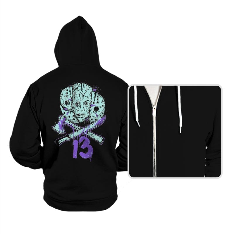 13 Bits - Hoodies Hoodies RIPT Apparel Small / Black