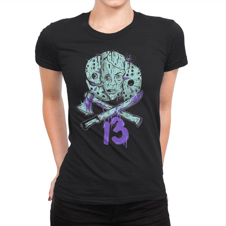 13 Bits - Womens Premium T-Shirts RIPT Apparel Small / Black