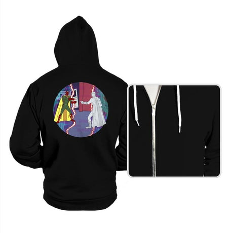 2 Vision - Hoodies Hoodies RIPT Apparel Small / Black