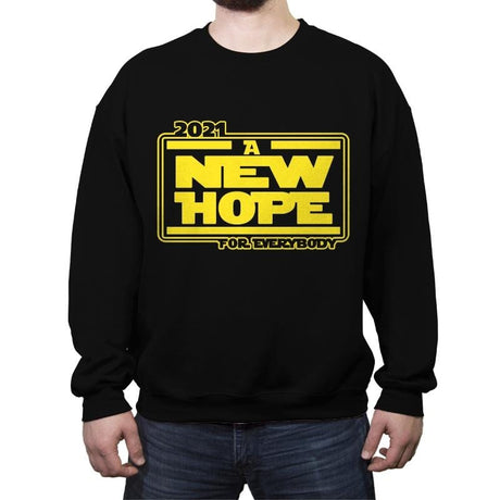 2021 A New Hope - Crew Neck Sweatshirt Crew Neck Sweatshirt RIPT Apparel Small / Black