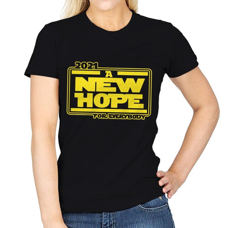 2021 A New Hope - Womens T-Shirts RIPT Apparel Small / Black