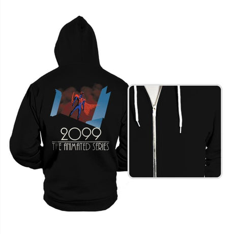 2099: The Animated Series   - Hoodies Hoodies RIPT Apparel Small / Black