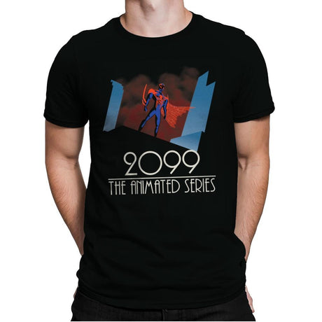 2099: The Animated Series   - Mens Premium T-Shirts RIPT Apparel Small / Black