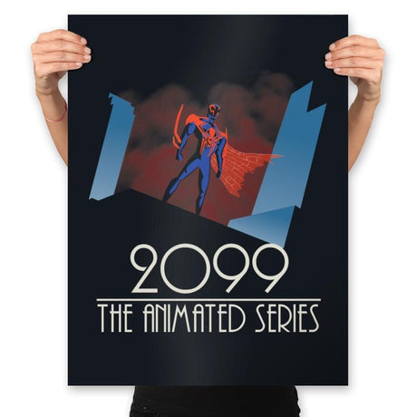 2099: The Animated Series   - Prints Posters RIPT Apparel 18x24 / Black