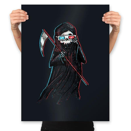 3-Death - Prints Posters RIPT Apparel 18x24 / Black