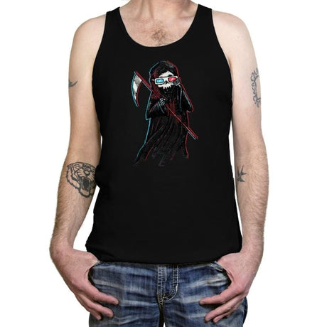 3-Death - Tanktop Tanktop RIPT Apparel X-Small / Black