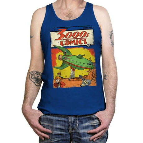 3000s Comics - Tanktop Tanktop RIPT Apparel