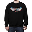 3DG - Crew Neck Sweatshirt Crew Neck Sweatshirt RIPT Apparel Small / Black