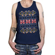 5 Gold Rings - Tanktop Tanktop RIPT Apparel X-Small / Navy