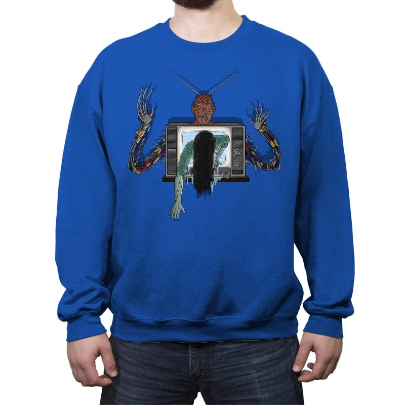 7 days on Primetime - Crew Neck Sweatshirt Crew Neck Sweatshirt RIPT Apparel Small / Royal