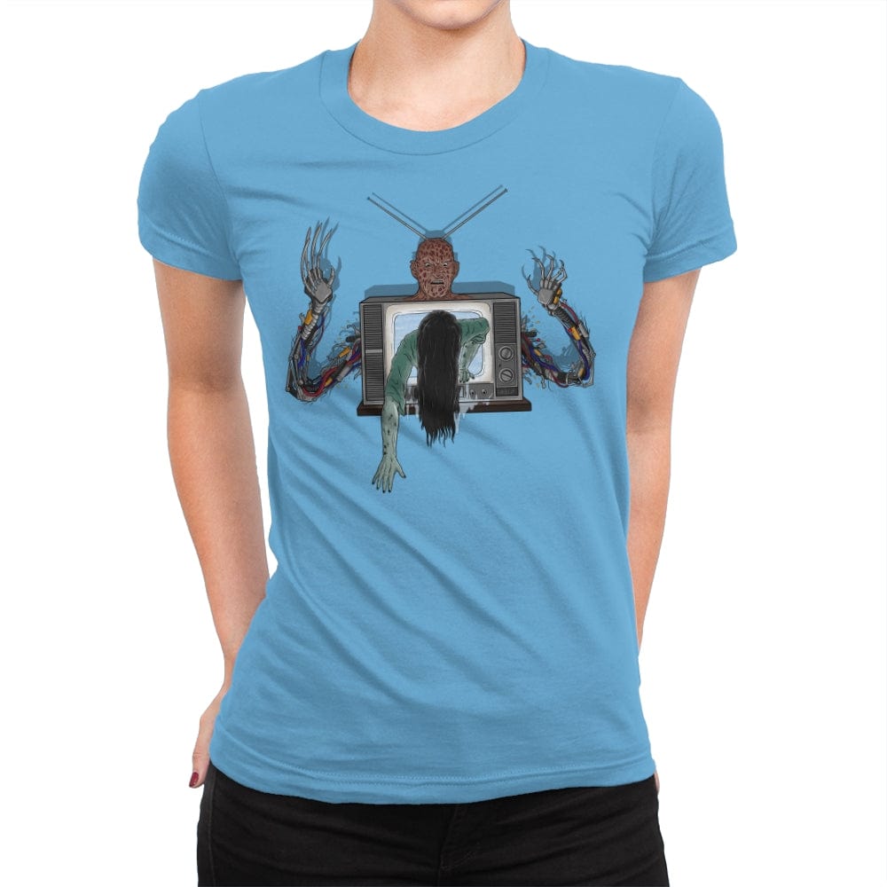 7 days on Primetime - Womens Premium T-Shirts RIPT Apparel Small / Turquoise