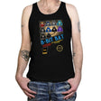 8-Bit Bat - Tanktop Tanktop RIPT Apparel X-Small / Black