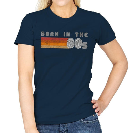 80s Kid - Womens T-Shirts RIPT Apparel Small / Navy