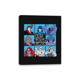 80s Villain Bunch - Canvas Wraps Canvas Wraps RIPT Apparel 8x10 / Black