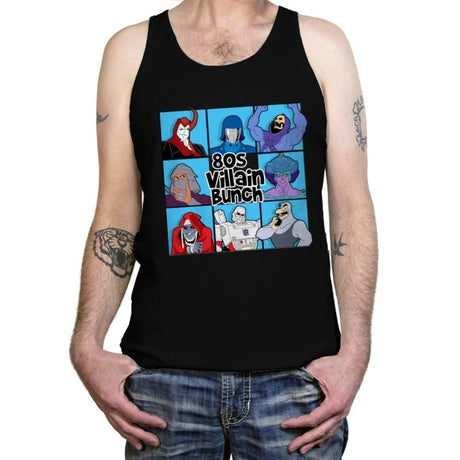 80s Villain Bunch - Tanktop Tanktop RIPT Apparel X-Small / Black