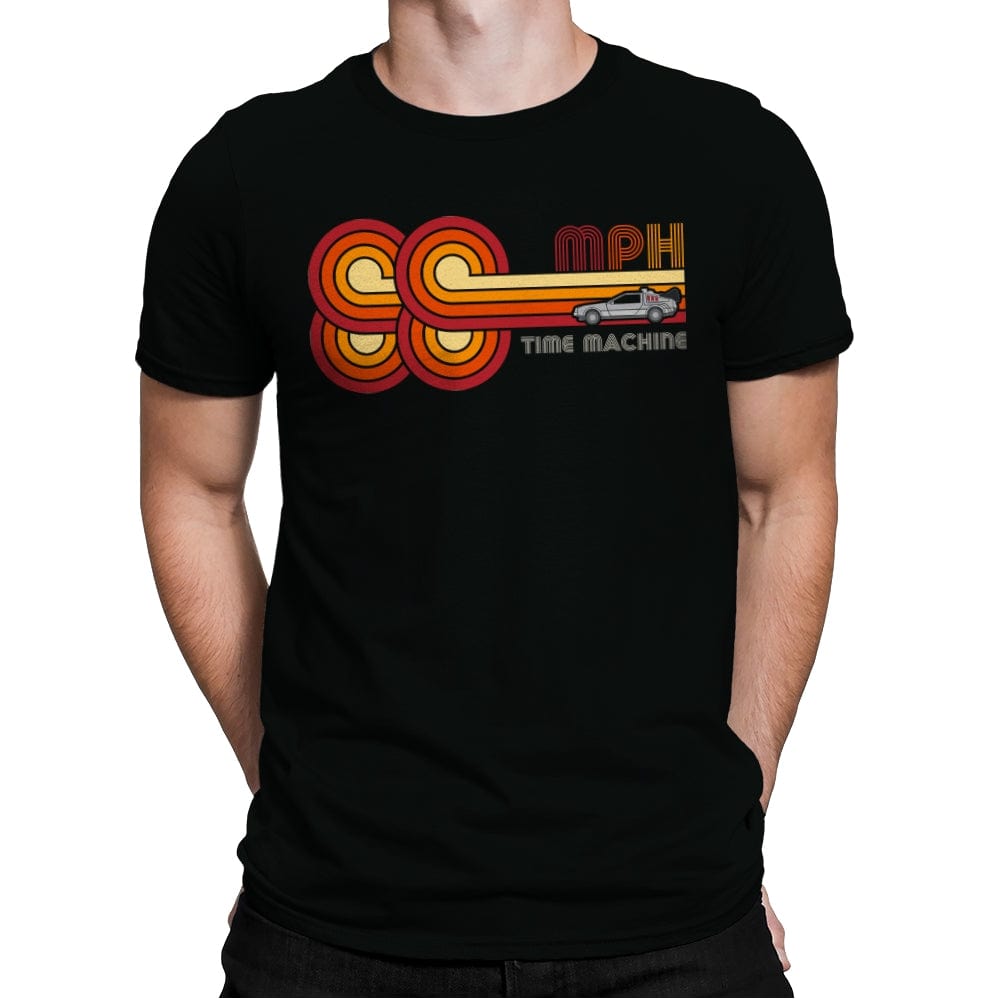 88 MPH - Mens Premium T-Shirts RIPT Apparel Small / Black