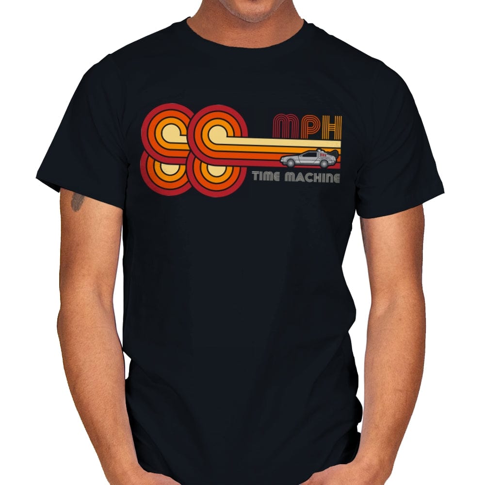 88 MPH - Mens T-Shirts RIPT Apparel Small / Black