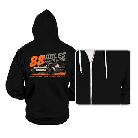 88mph - Hoodies Hoodies RIPT Apparel Small / Black