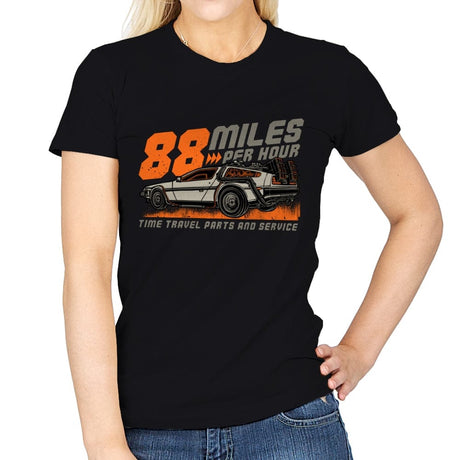 88mph - Womens T-Shirts RIPT Apparel Small / Black