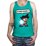 8bit Kamehame - Tanktop Tanktop RIPT Apparel