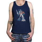 8Dtron Exclusive - Saturday Morning Tees - Tanktop Tanktop RIPT Apparel X-Small / Navy