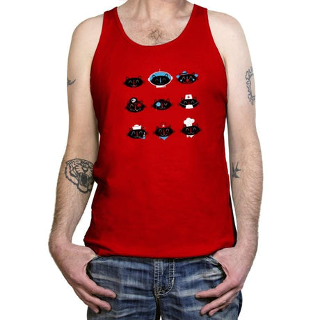 9 Lives - Tanktop Tanktop RIPT Apparel X-Small / Red