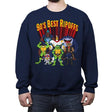 90´s Best Ripoffs - Crew Neck Sweatshirt Crew Neck Sweatshirt RIPT Apparel Small / Navy