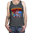 90's Super Friends - Anytime - Tanktop Tanktop RIPT Apparel X-Small / Charcoal