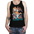 90s Anime Neko - Tanktop Tanktop RIPT Apparel X-Small / Black