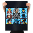 97 Mutant Bunch - Prints Posters RIPT Apparel 18x24 / Black