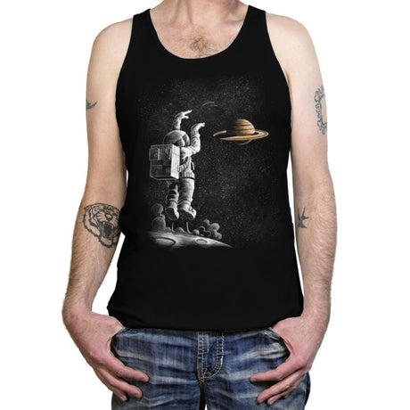 A Basketball Star - Tanktop Tanktop RIPT Apparel X-Small / Black