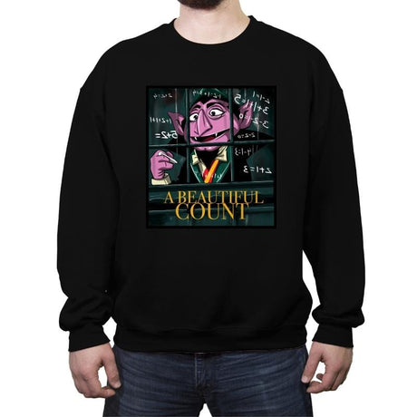 A Beautiful Count - Crew Neck Sweatshirt Crew Neck Sweatshirt RIPT Apparel Small / Black