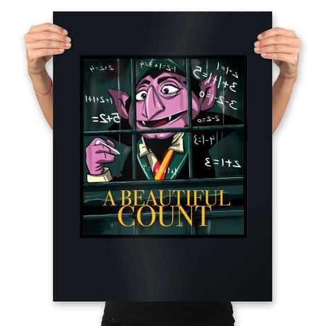 A Beautiful Count - Prints Posters RIPT Apparel 18x24 / Black