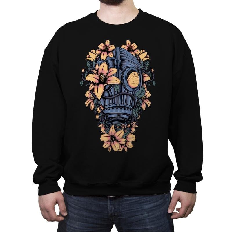 A Beautiful Outlook - Crew Neck Sweatshirt Crew Neck Sweatshirt RIPT Apparel Small / Black