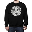 A Bike To The Moon! - Crew Neck Sweatshirt Crew Neck Sweatshirt RIPT Apparel Small / Black