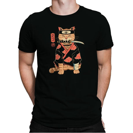 A Cat Suki - Mens Premium T-Shirts RIPT Apparel Small / Black