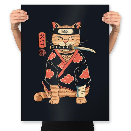 A Cat Suki - Prints Posters RIPT Apparel 18x24 / Black