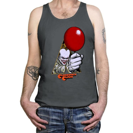 A Clockwork Clown - Tanktop Tanktop RIPT Apparel