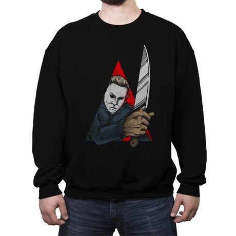 A Clockwork Killer - Crew Neck Sweatshirt Crew Neck Sweatshirt RIPT Apparel