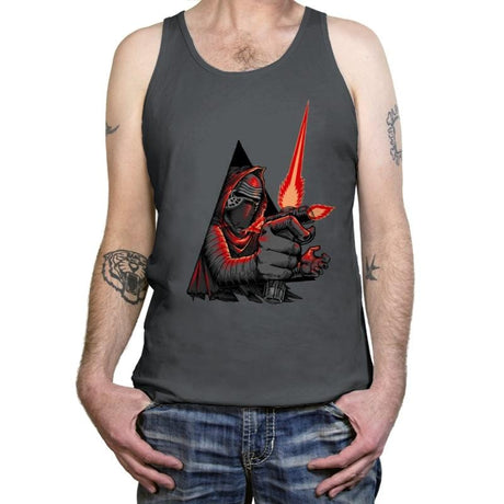 A Clockwork Knight - Tanktop Tanktop RIPT Apparel X-Small / Asphalt