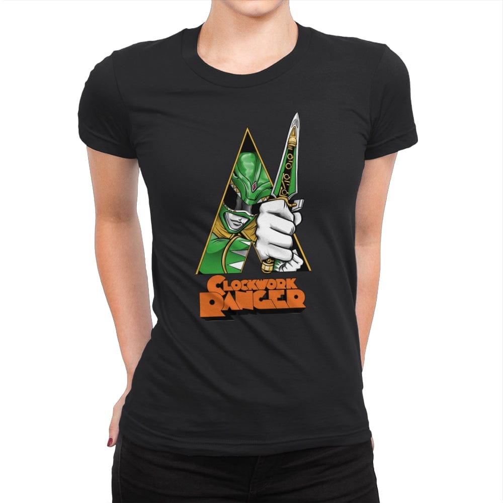 A Clockwork Ranger - Womens Premium T-Shirts RIPT Apparel Small / Black