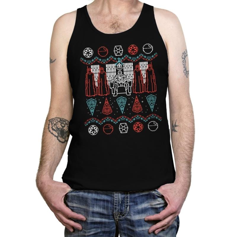 A Dark Mind - Ugly Holiday - Tanktop Tanktop RIPT Apparel X-Small / Black