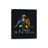 A Death in the School - Canvas Wraps Canvas Wraps RIPT Apparel 8x10 / Black