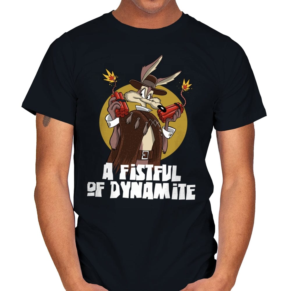 A Fistful of Dynamite - Mens T-Shirts RIPT Apparel Small / Black